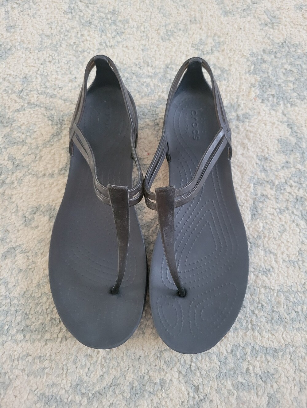 Crocs Isabela Thong Sandals Size 9